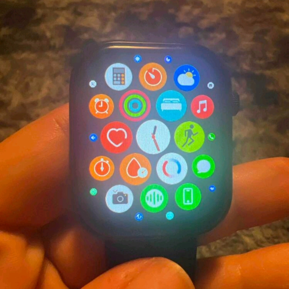 Smartwatch with Black Band